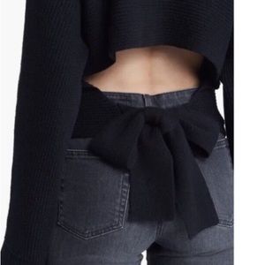NWT RAILS crop mock neck sweater